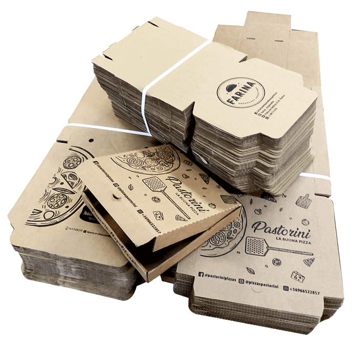 Impresión cajas para pizzas