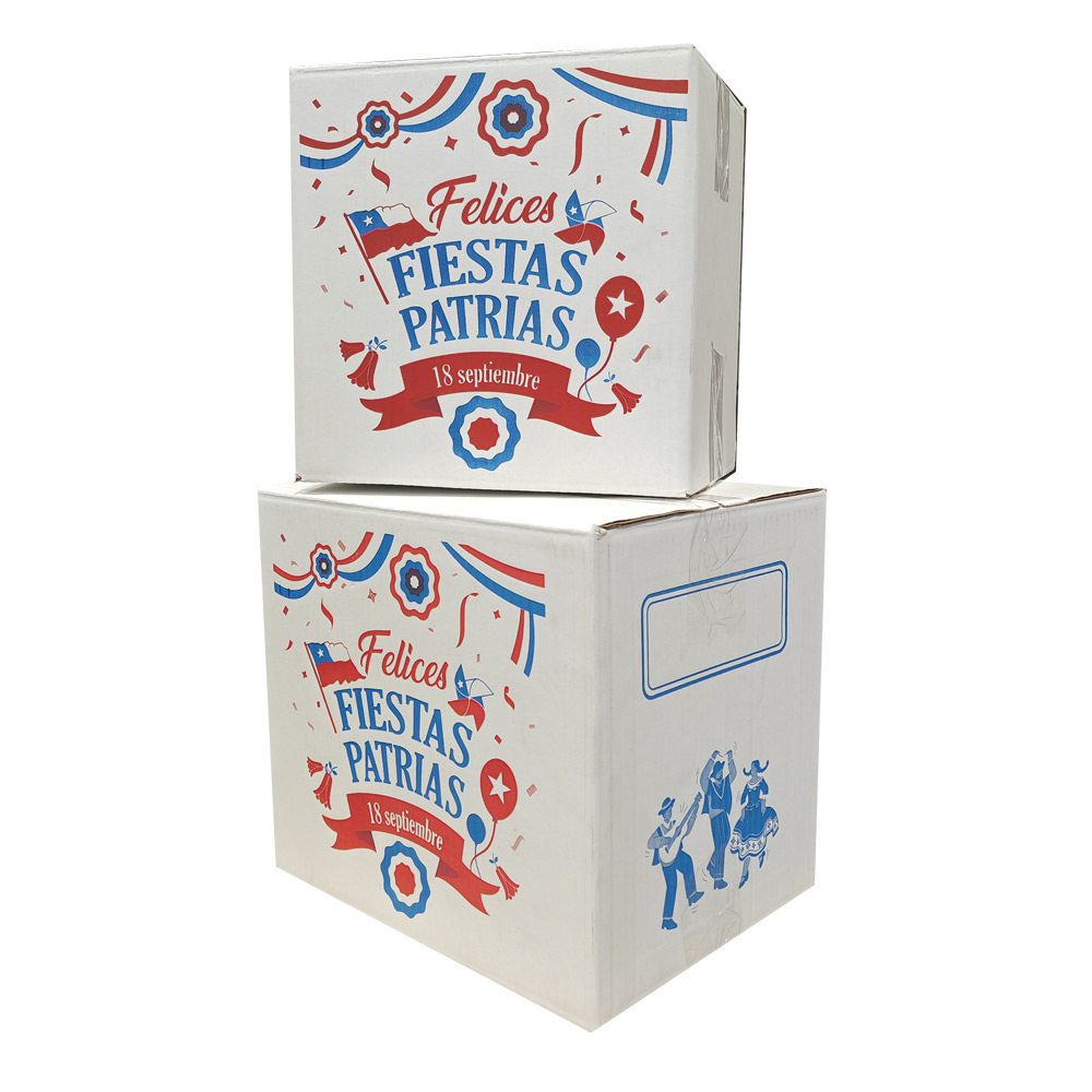 cajas dieciocheras, fiestas patrias