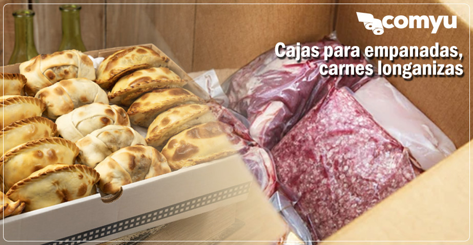 cajas para carnes, empanadas y longaniozas