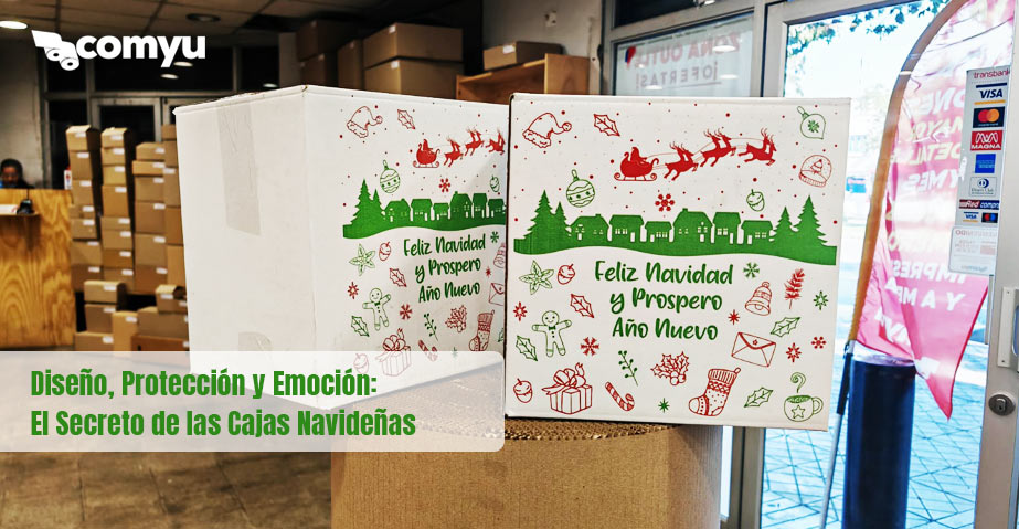 Cajas navideñas - comyu