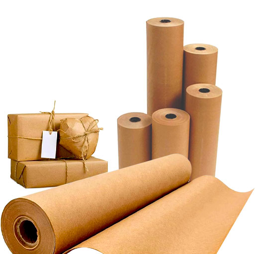 Rollos de papel kraft